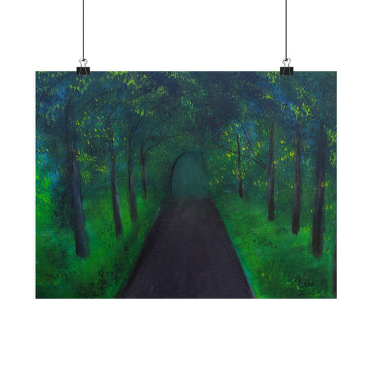 Mystical Forest - Matte Poster Print