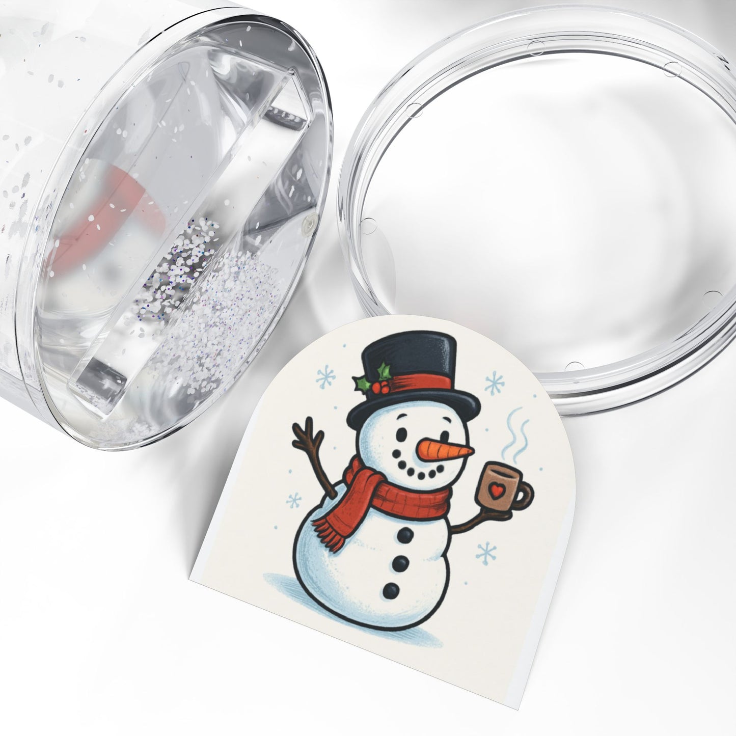 Charming Snow Globe | Winter Decor, Holiday Gift, Festive Keepsake, Snowman Ornament, Cozy Home Decoration