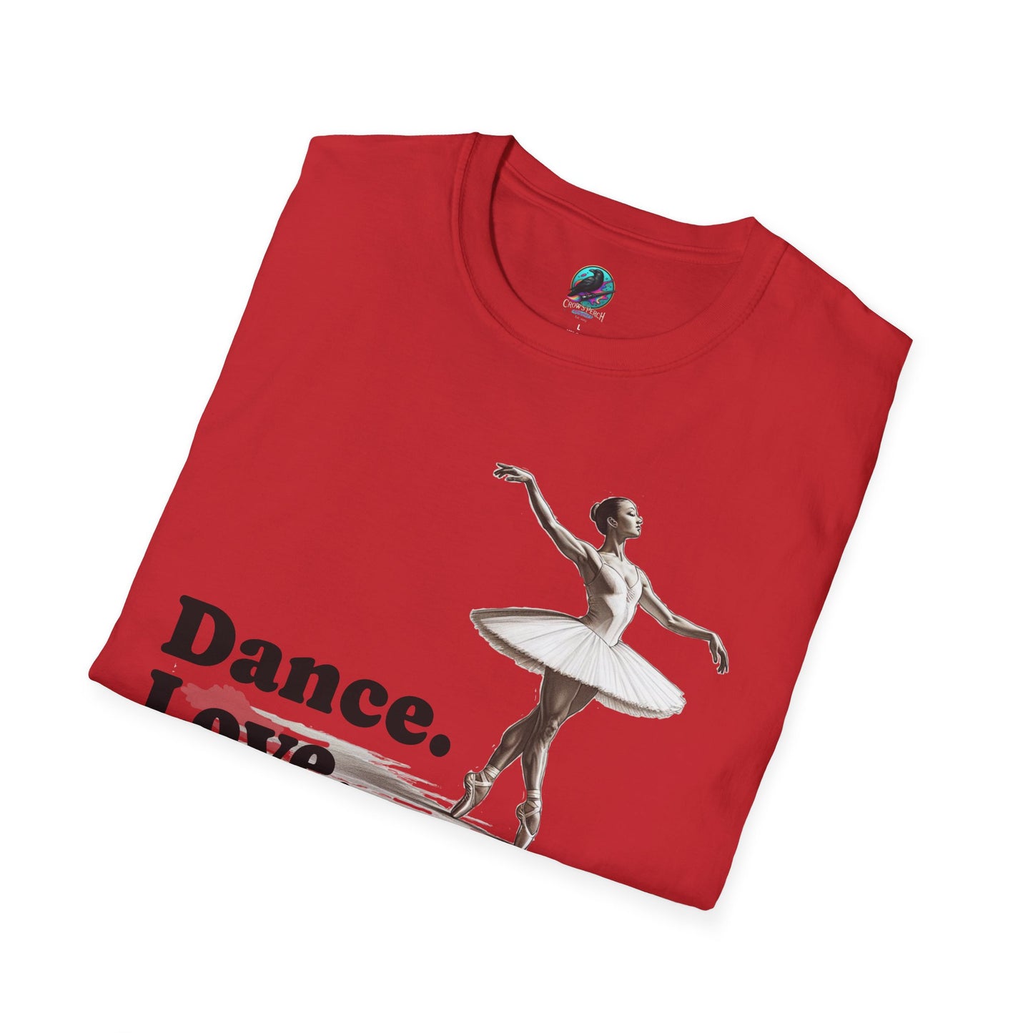 Dance. Love. Repeat. Ballerina Tee