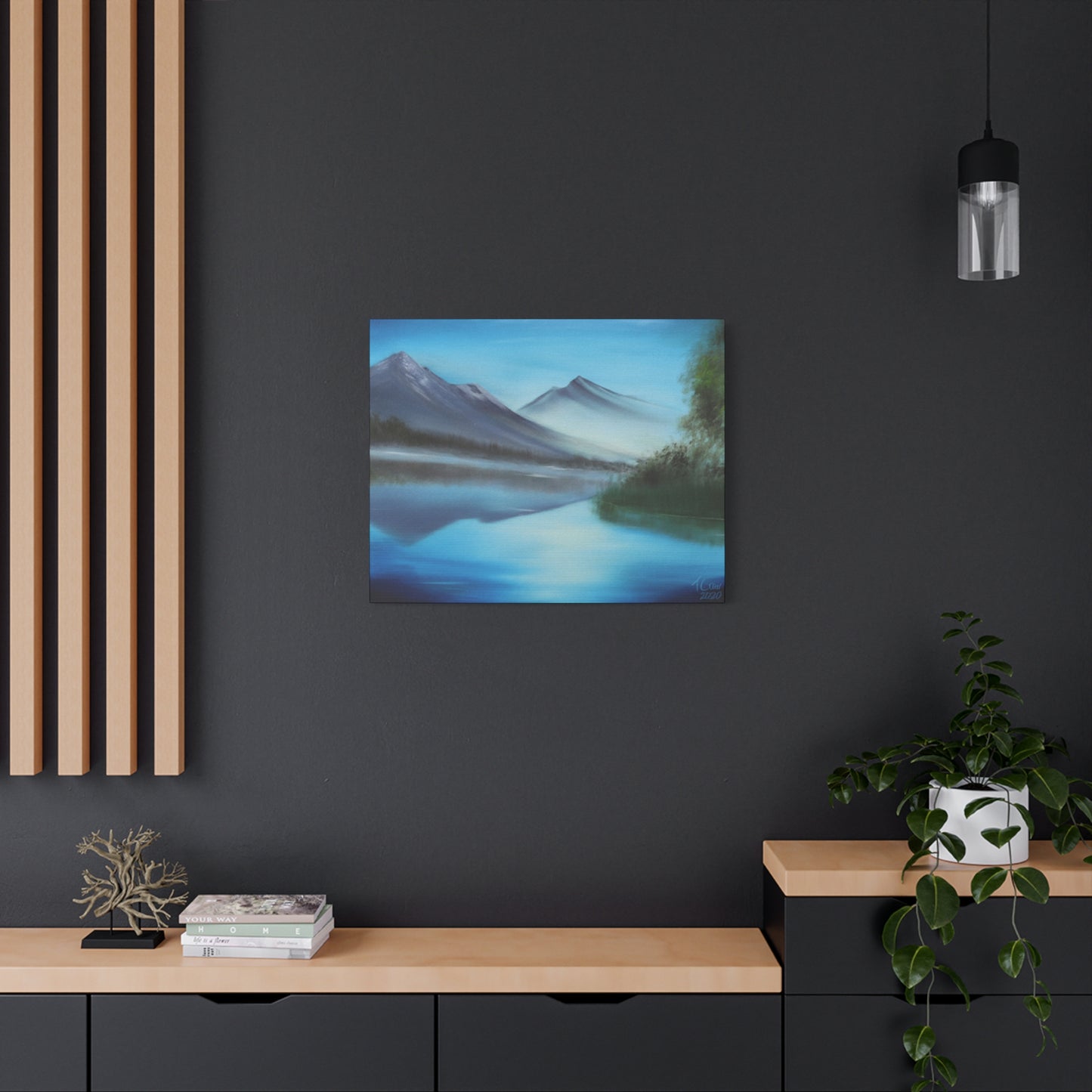 Mirror of the Mountains - Canvas Print
