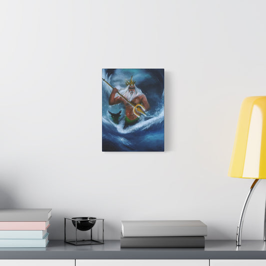 Trident of Final Tides - Canvas Print