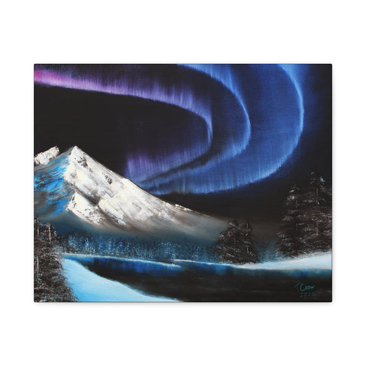 Beneath the Violet Sky - Canvas Print