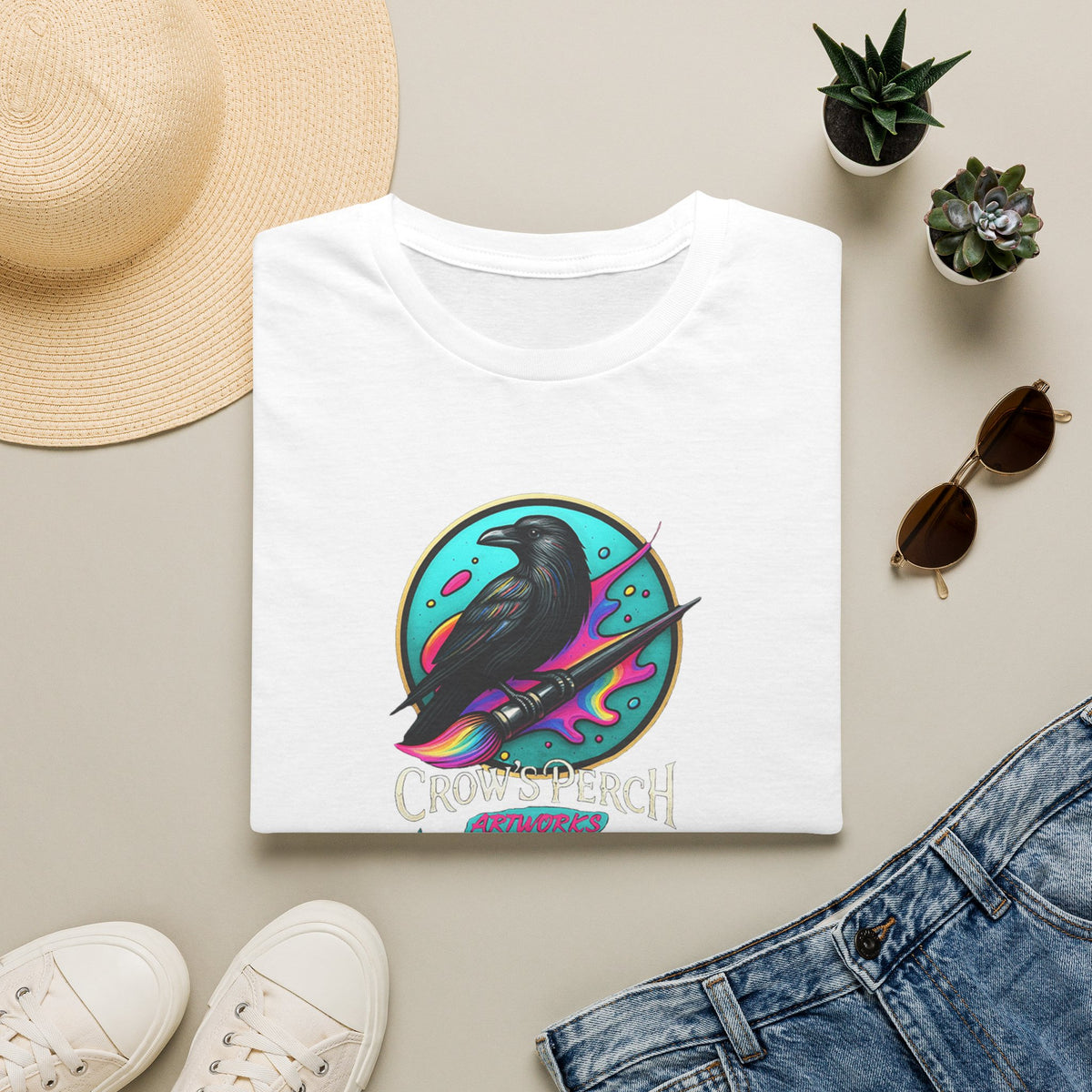Crow's Perch Artworks Softstyle T-Shirt Printify