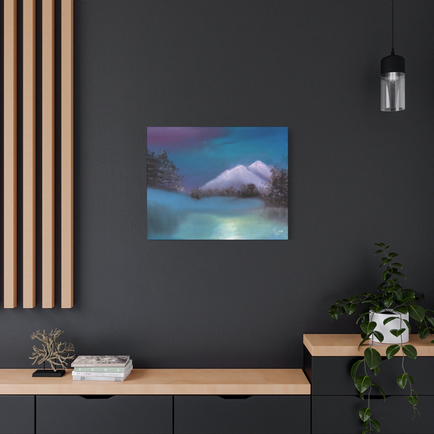 Winter's Light - Canvas Print