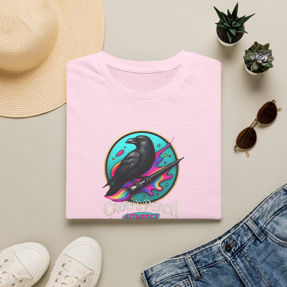 Crow's Perch Artworks Softstyle T-Shirt Printify