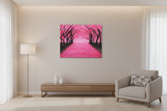 A New Beginning - Original Painting 16" x 20" Crow's Perch Artworks
