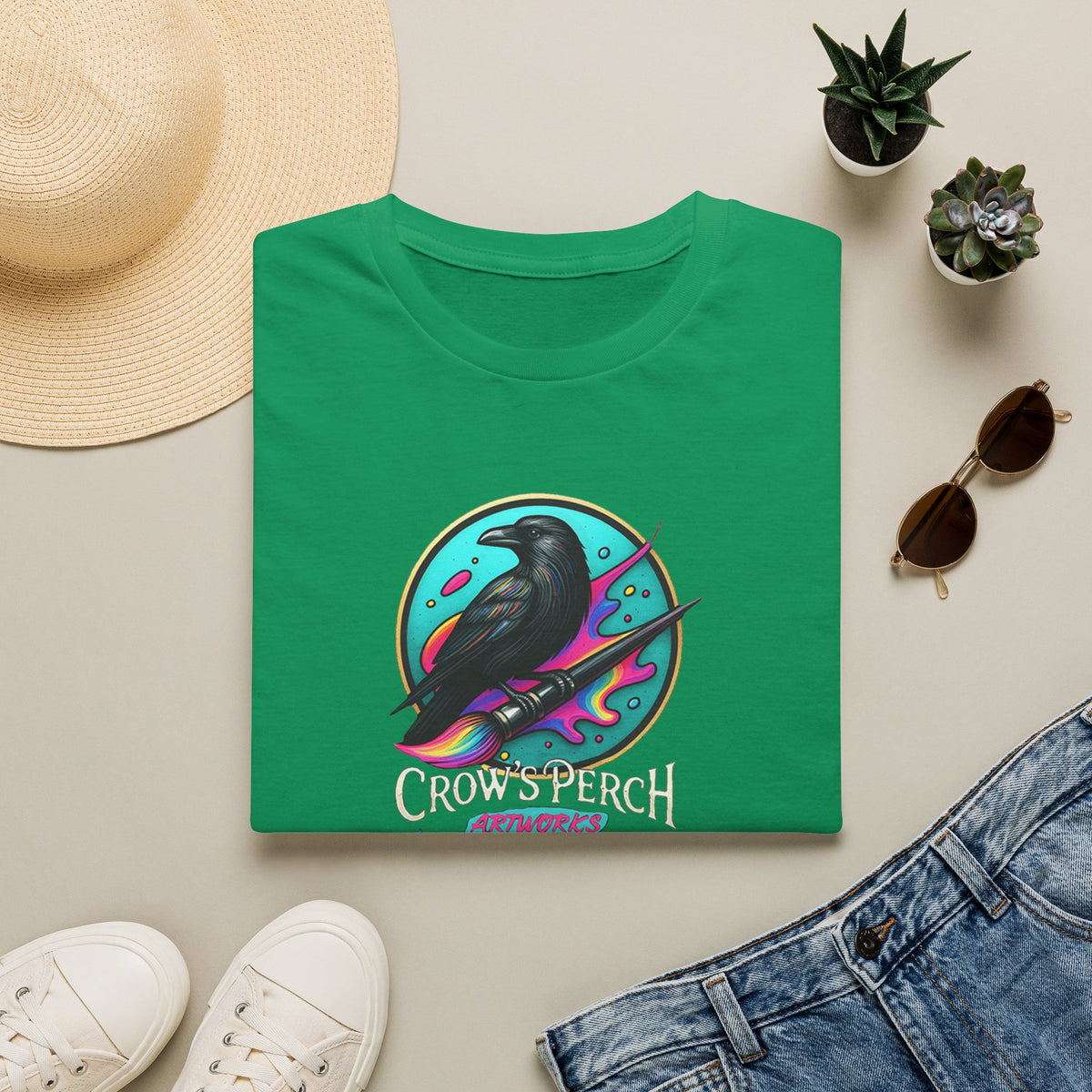 Crow's Perch Artworks Softstyle T-Shirt Printify