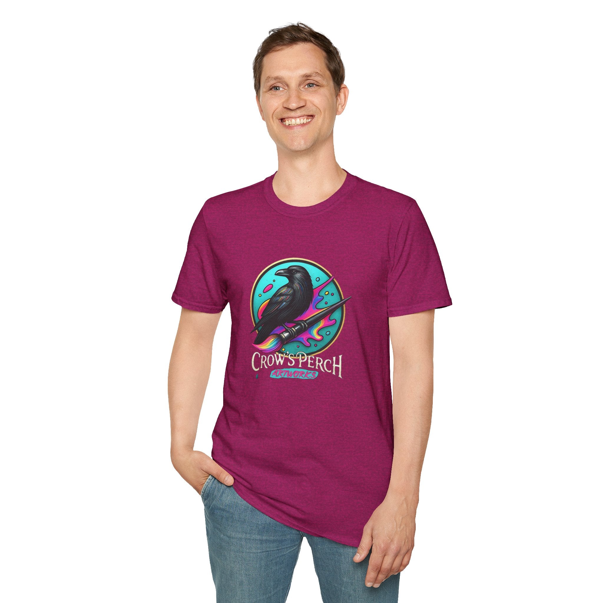 Crow's Perch Artworks Softstyle T-Shirt Printify