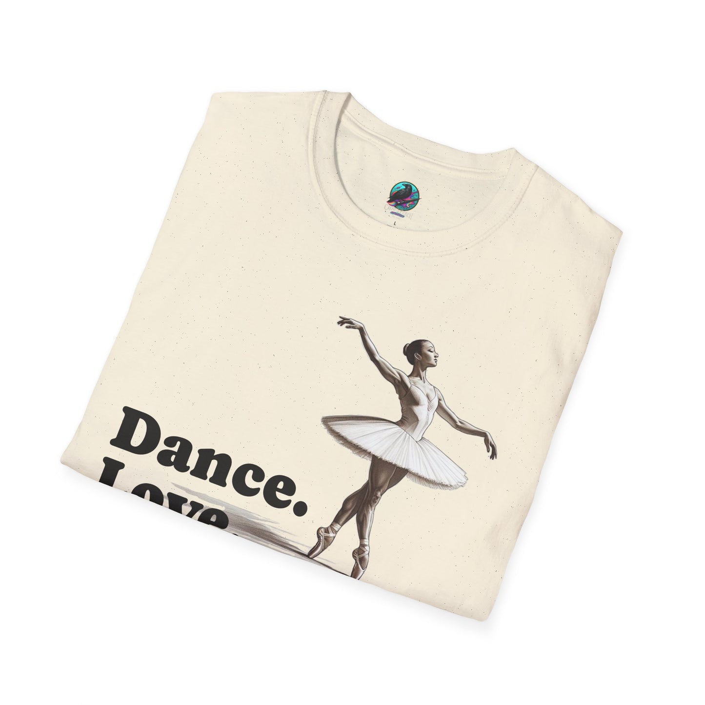 Dance. Love. Repeat. Ballerina Tee