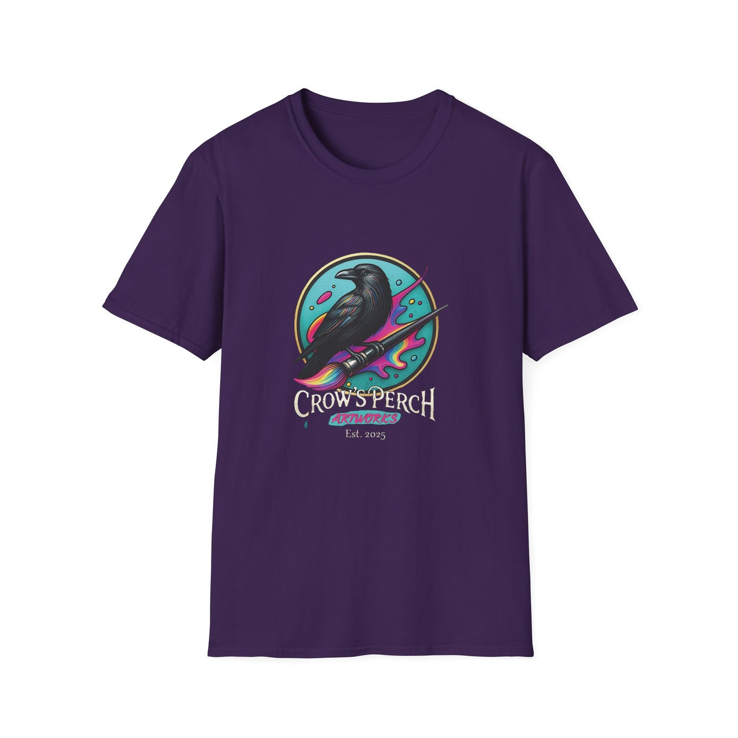 Crow's Perch Artworks Unisex Softstyle T-Shirt