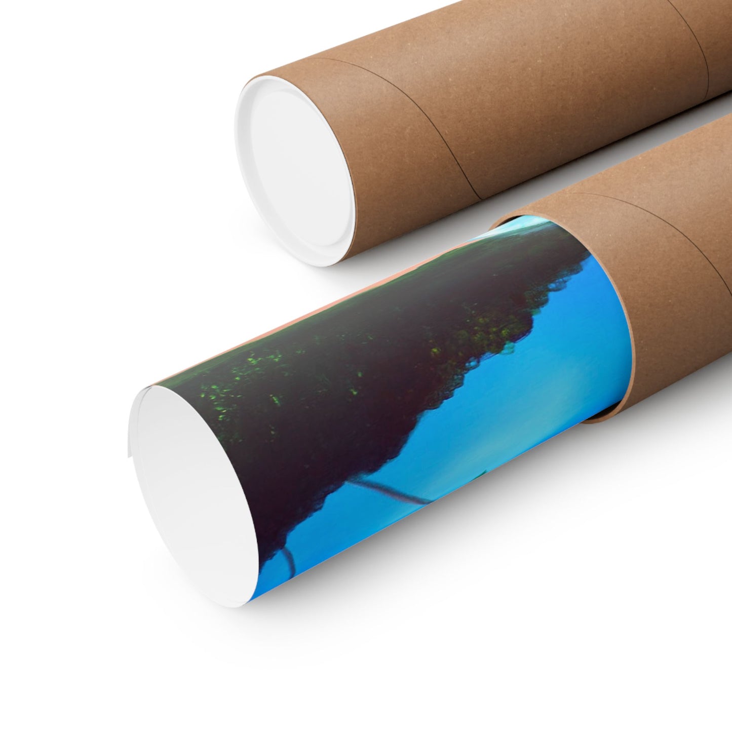 Sunlit Tide - Matte Poster Print