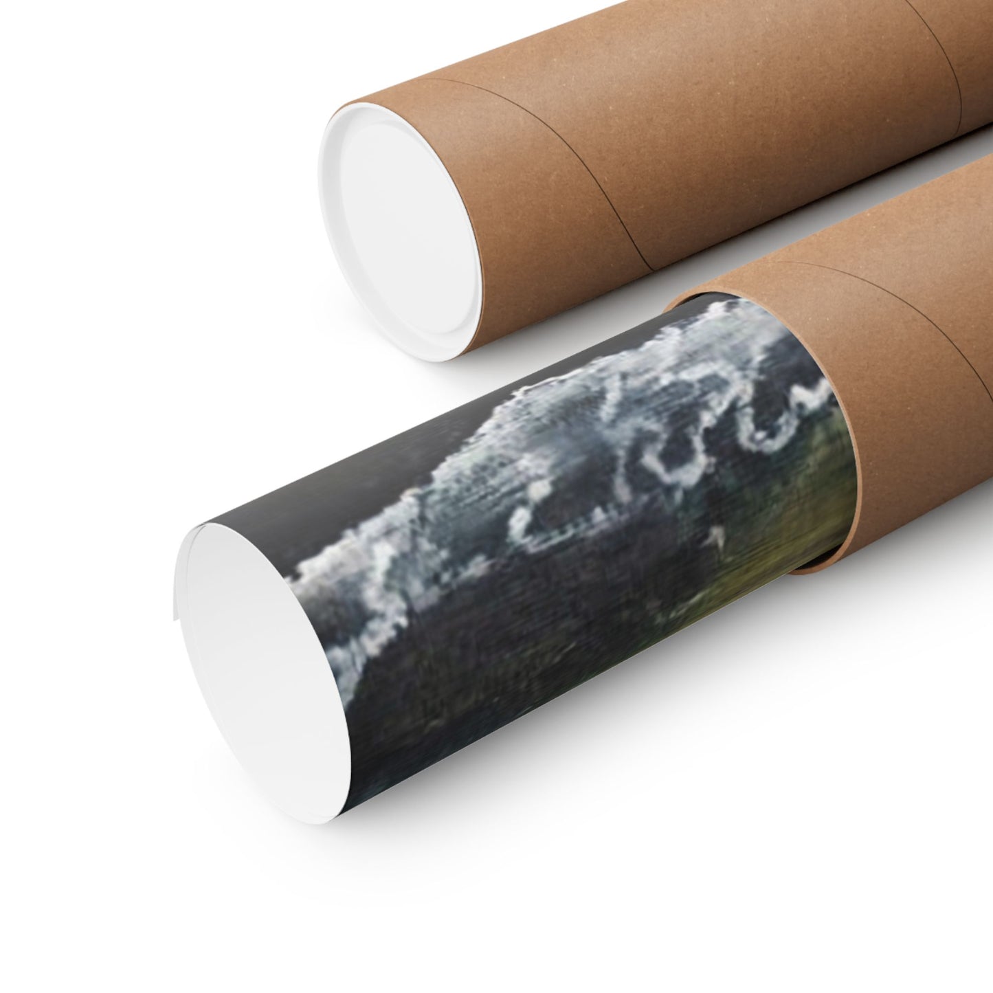 Moonlight Beach - Matte Poster Print Printify