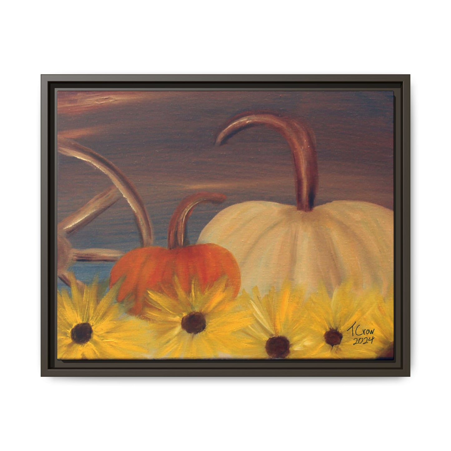 Golden Harvest - Framed Canvas Print