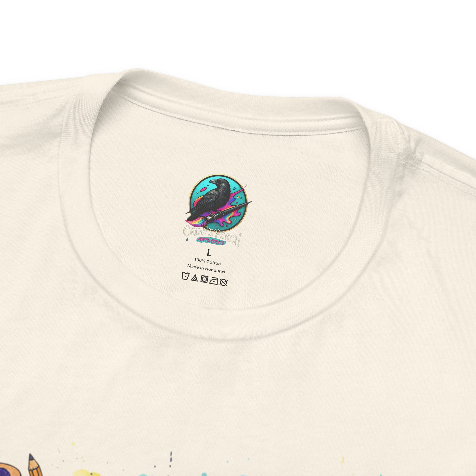 Professional Overthinker T-Shirt - Colorful Watercolor Graphic Tee Printify