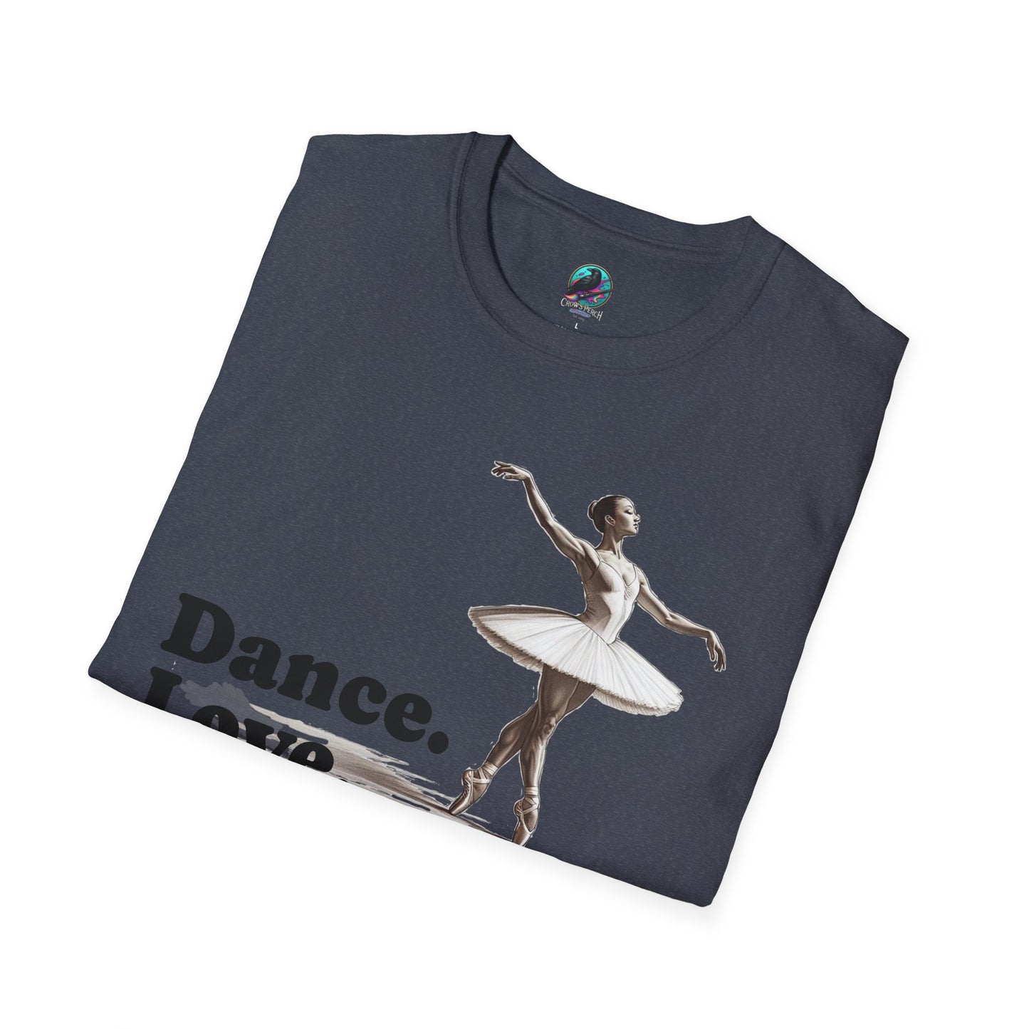 Dance. Love. Repeat. Ballerina Tee