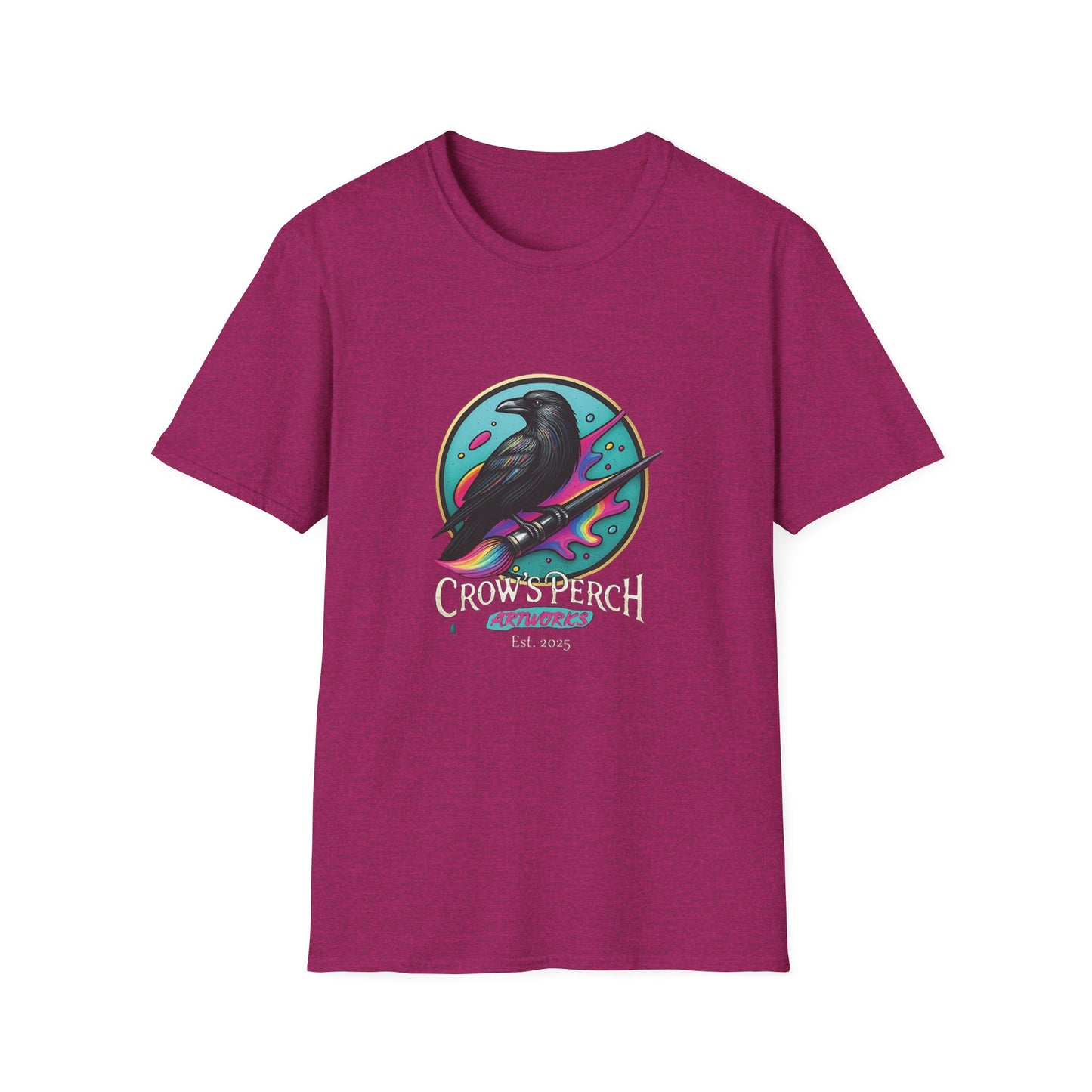 Crow's Perch Artworks Unisex Softstyle T-Shirt