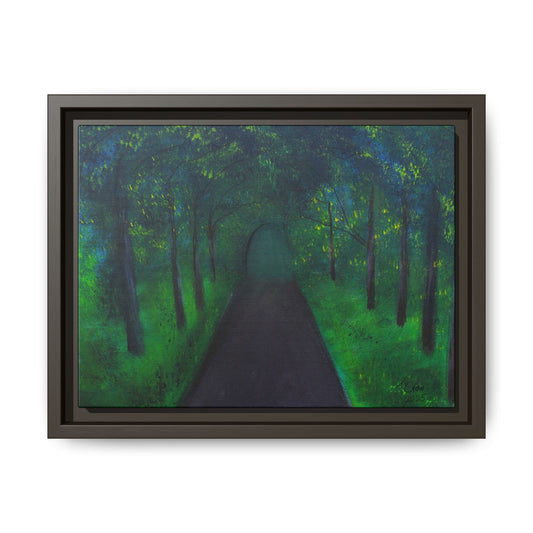 Mystical Forest - Framed Canvas Print