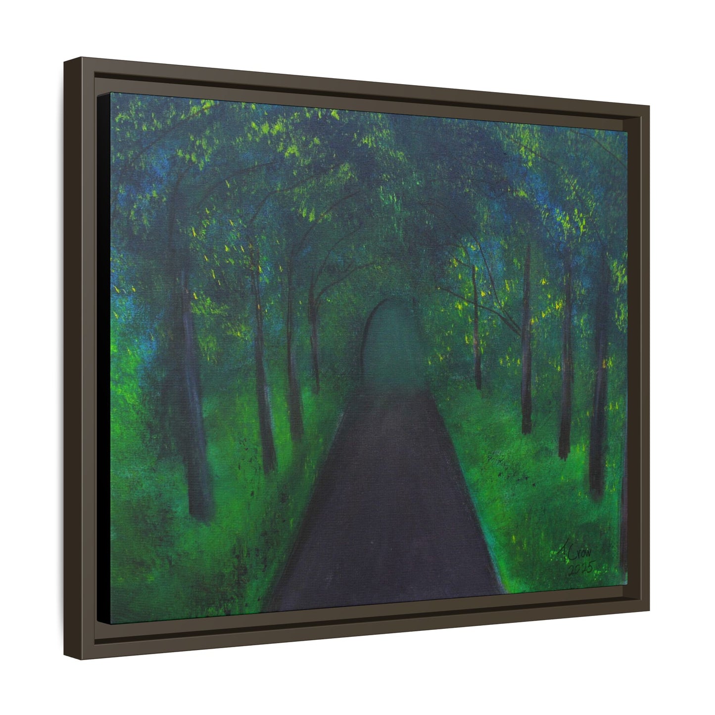 Mystical Forest - Framed Canvas Print