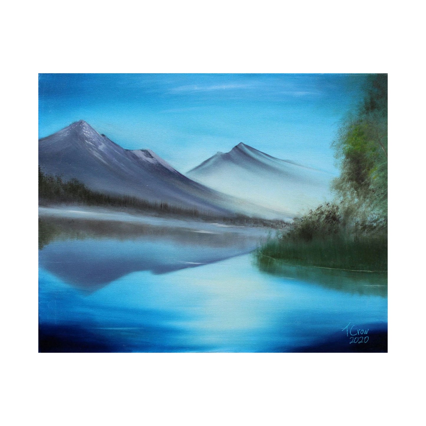 Mirror of the Mountains - Matte Poster Print