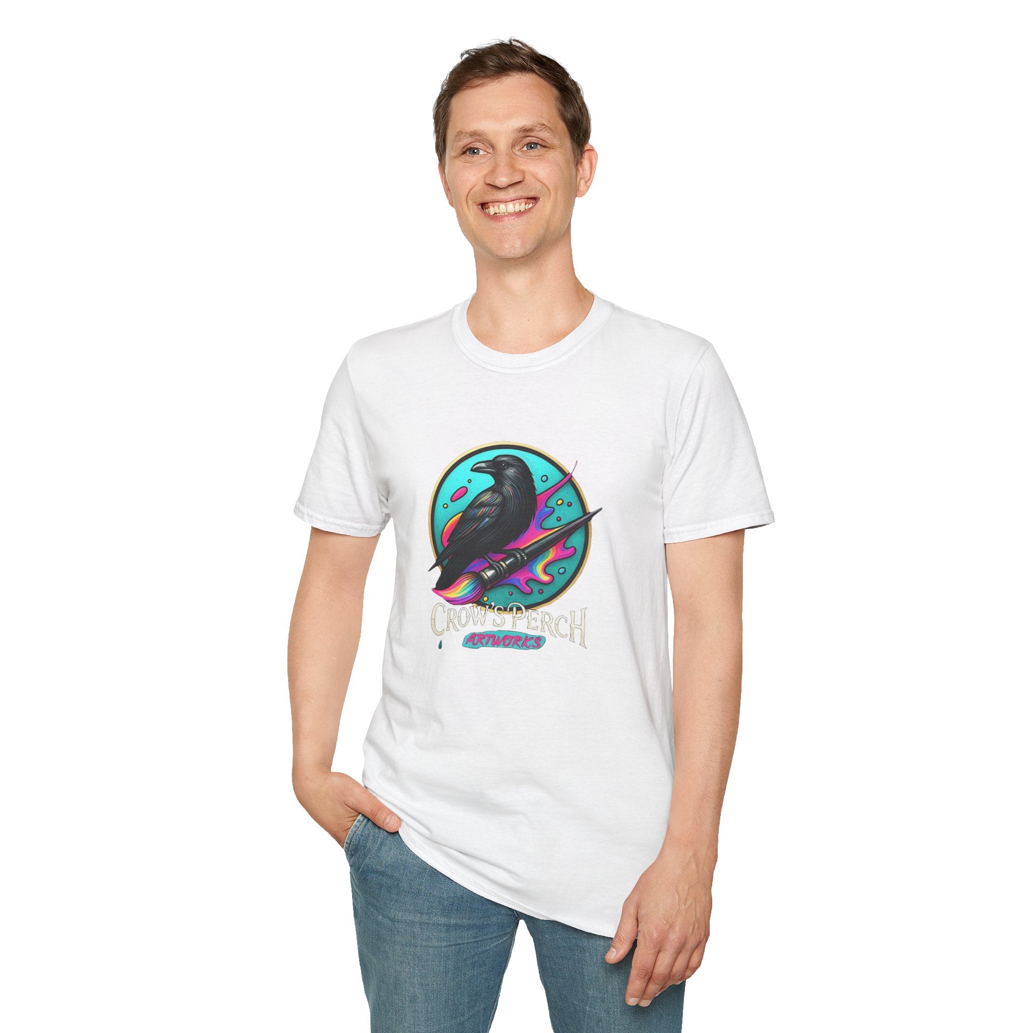 Crow's Perch Artworks Softstyle T-Shirt Printify