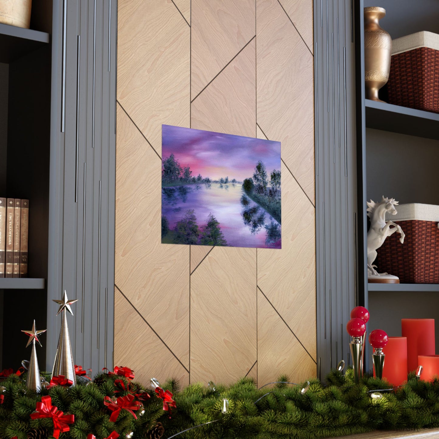 Lavender Lake - Matte Poster Print