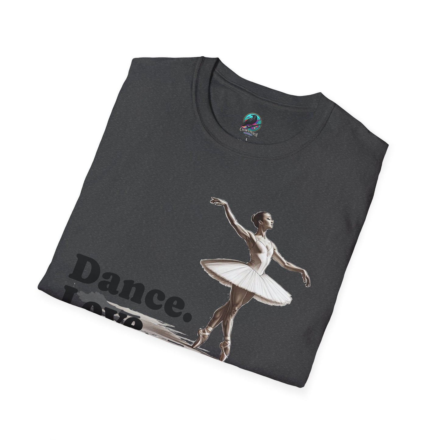 Dance. Love. Repeat. Ballerina Tee