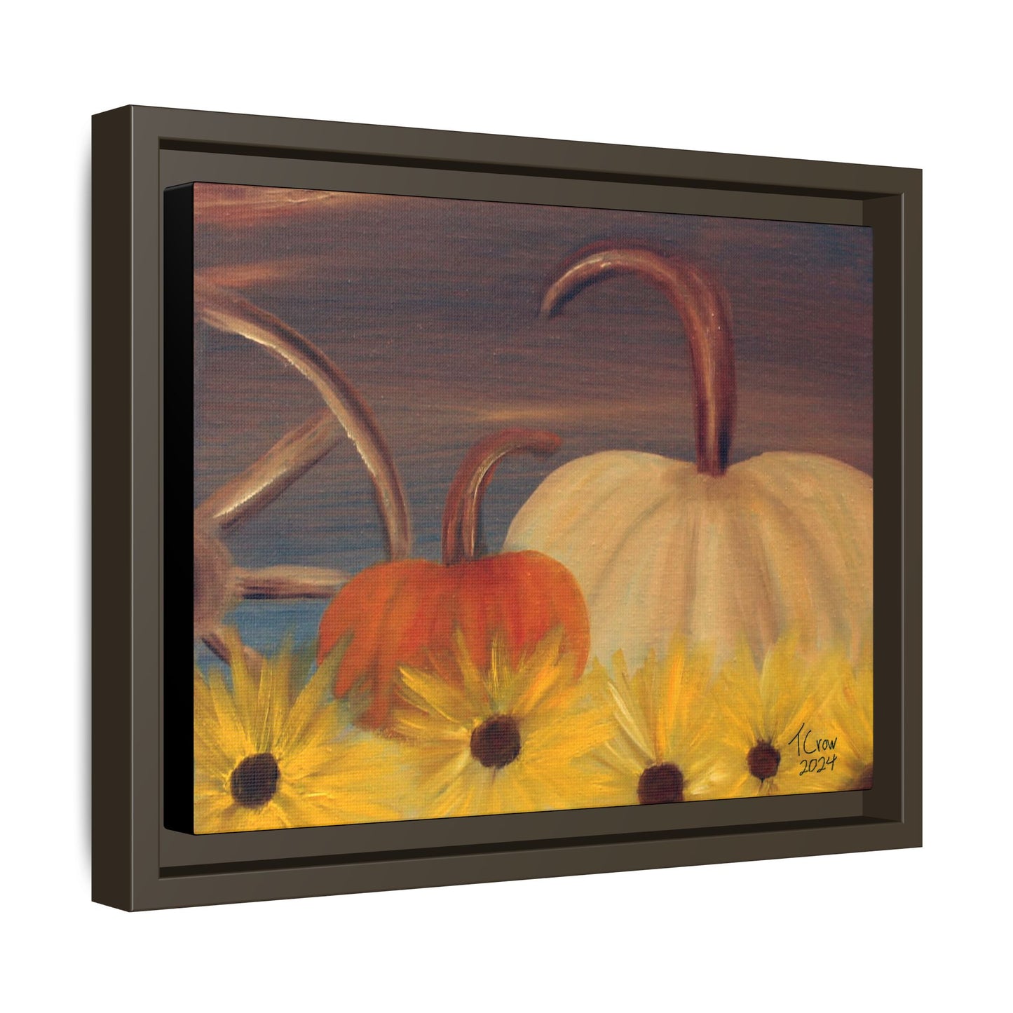 Golden Harvest - Framed Canvas Print