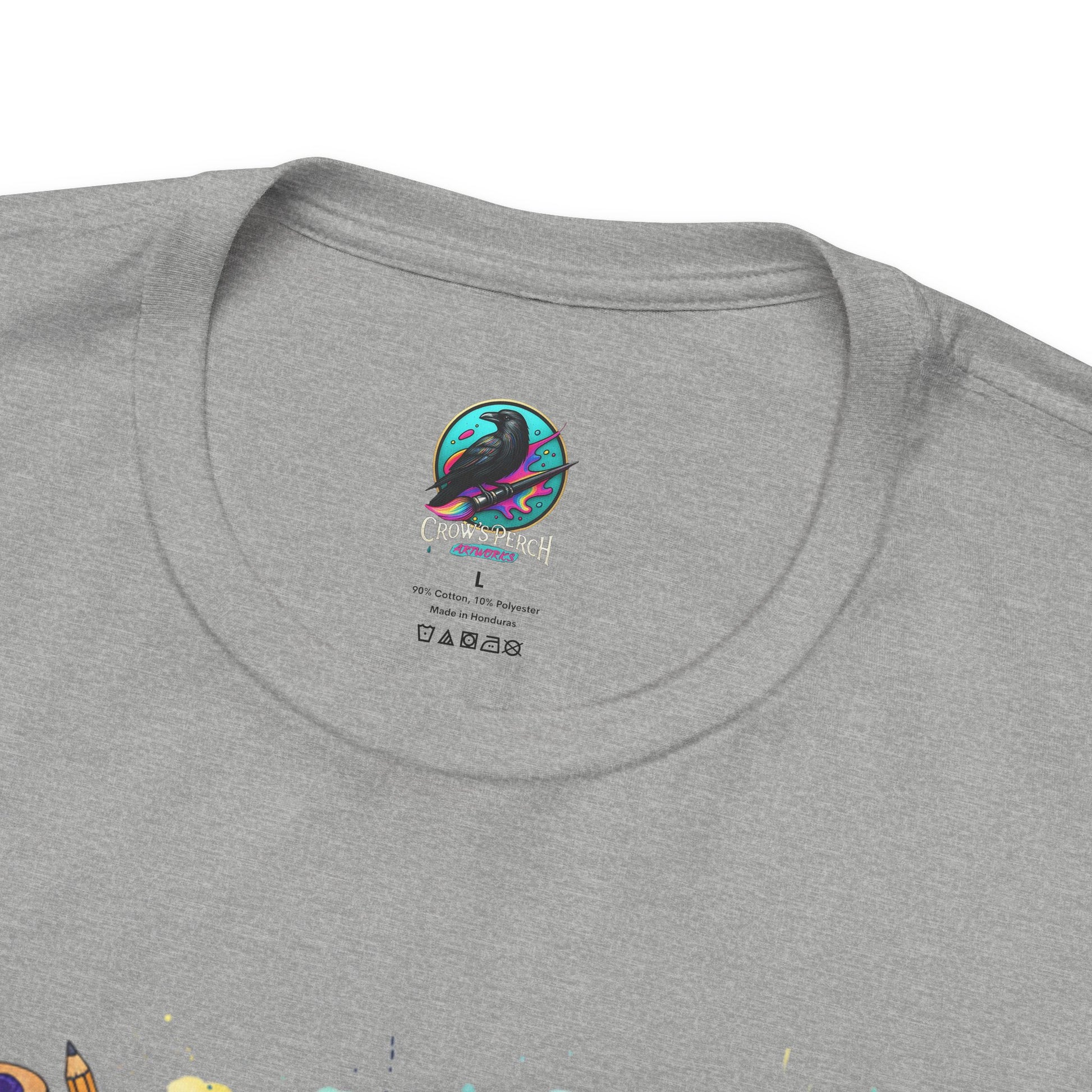 Professional Overthinker T-Shirt - Colorful Watercolor Graphic Tee Printify