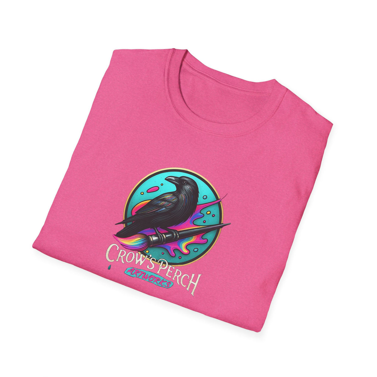 Crow's Perch Artworks Softstyle T-Shirt Printify