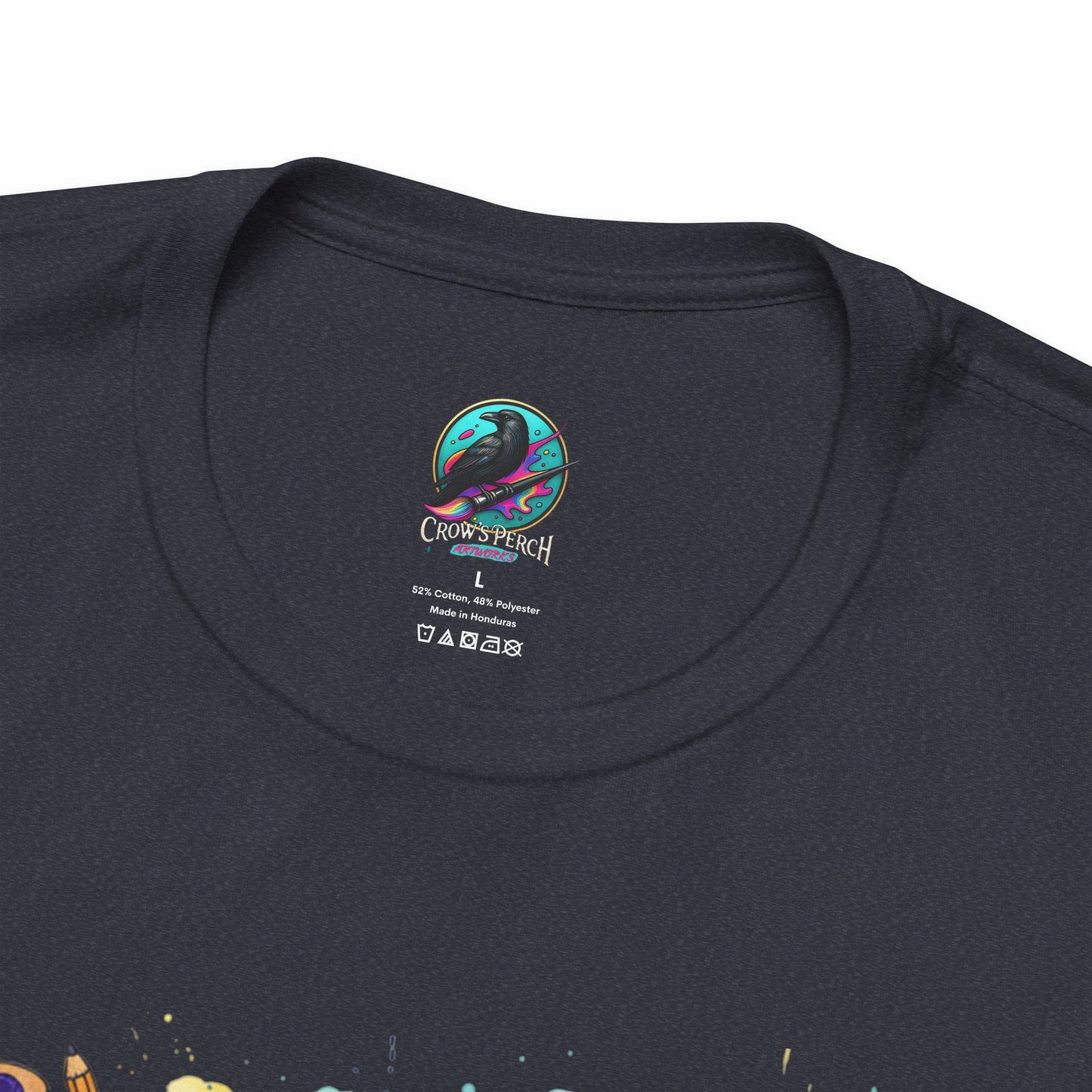Professional Overthinker T-Shirt - Colorful Watercolor Graphic Tee Printify