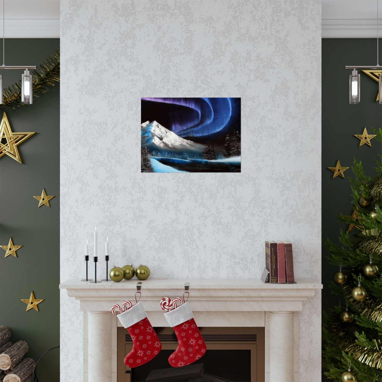Beneath the Violet Sky - Matte Poster Print
