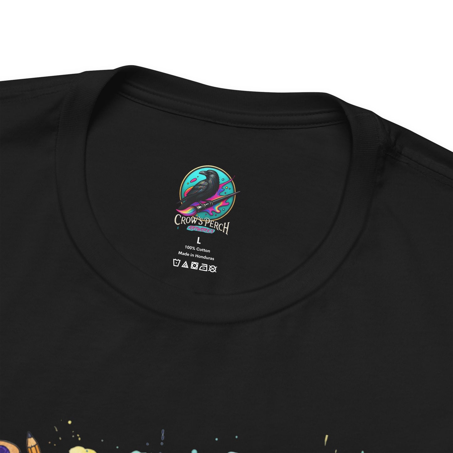 Professional Overthinker T-Shirt - Colorful Watercolor Graphic Tee Printify