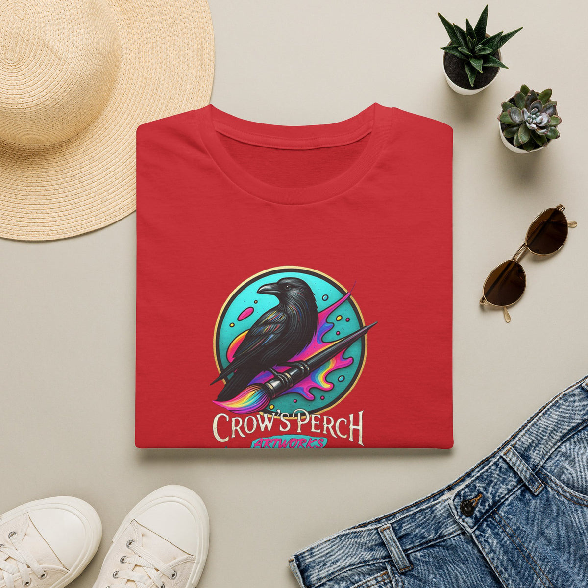 Crow's Perch Artworks Softstyle T-Shirt Printify