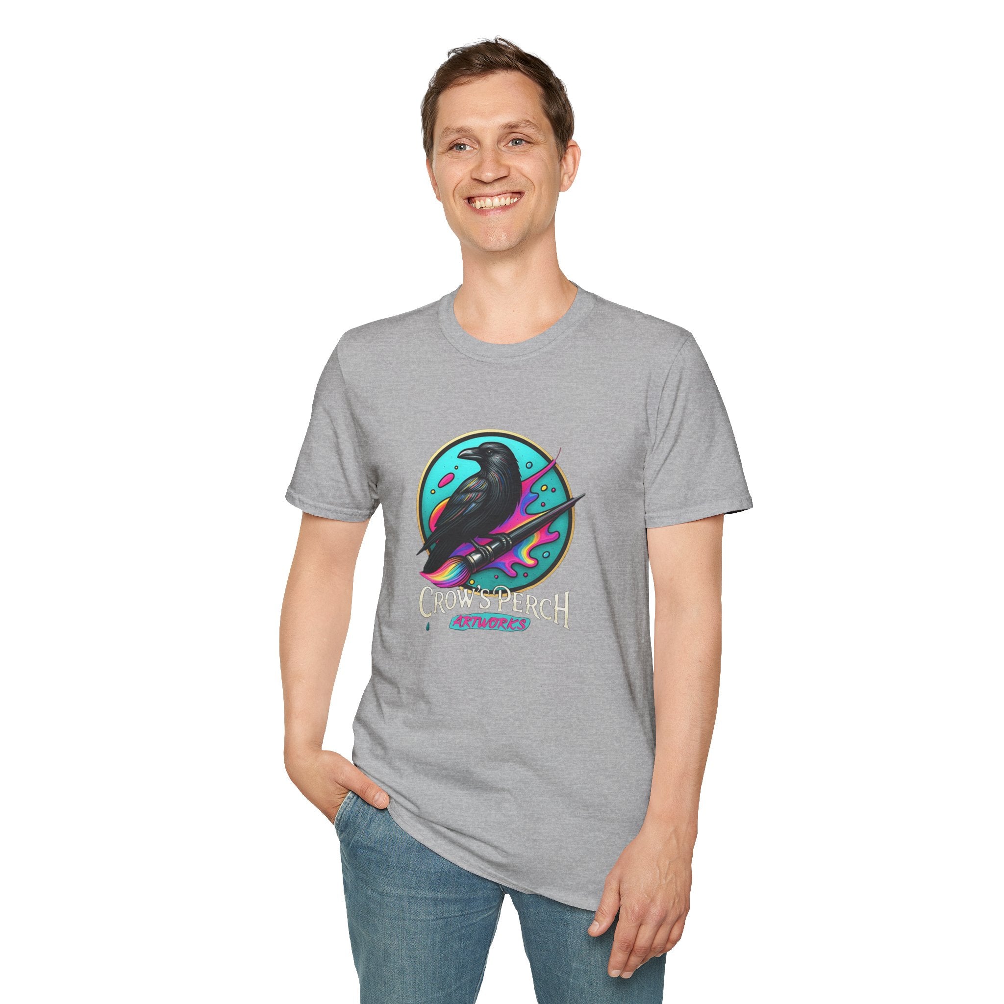 Crow's Perch Artworks Softstyle T-Shirt Printify