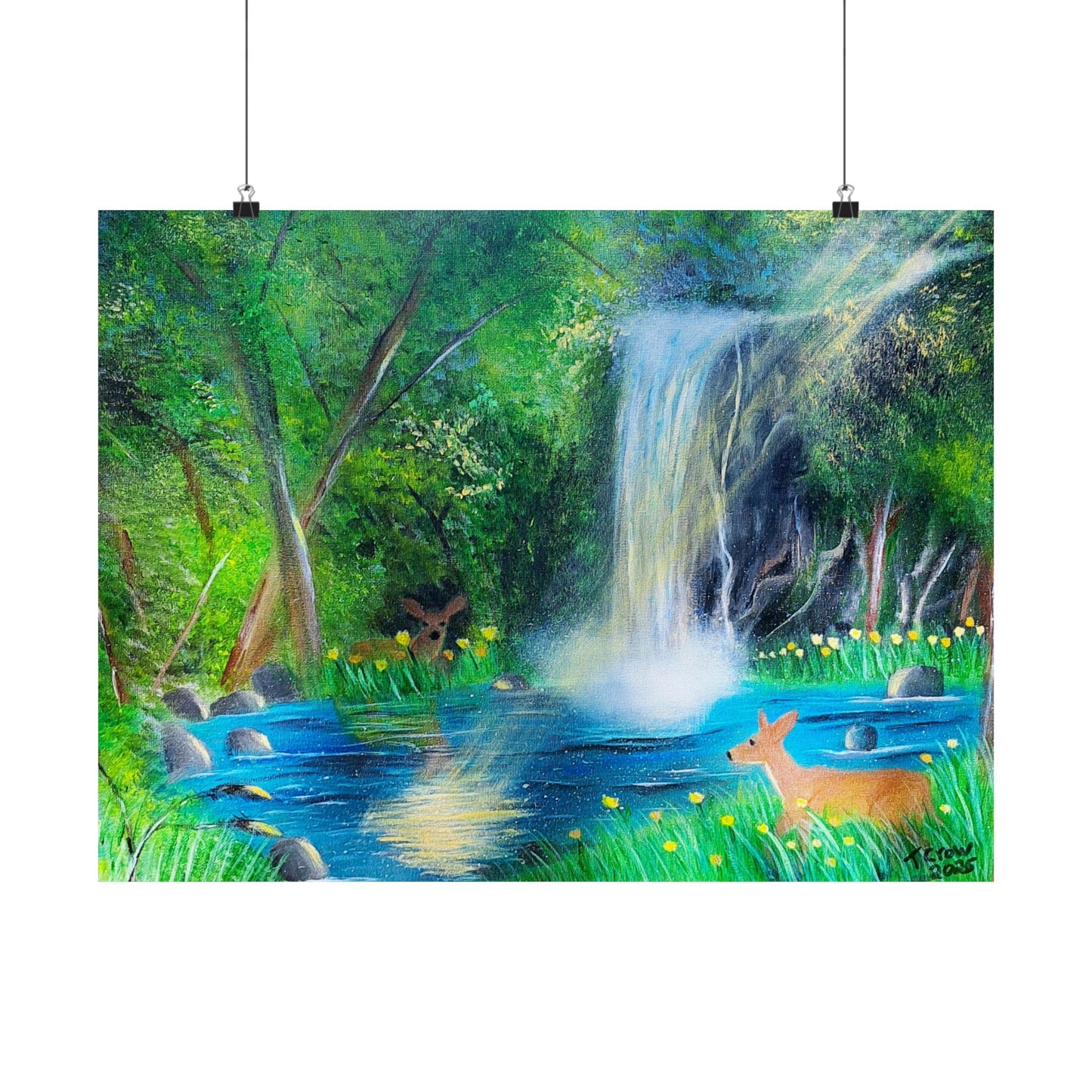 Serene Escape - Matte Poster Print