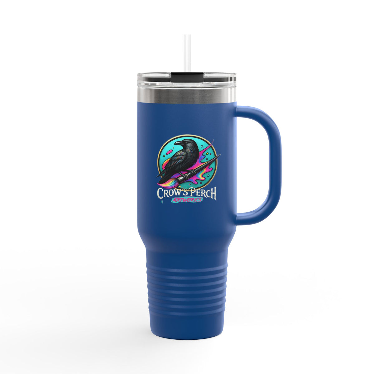 Crow's Perch Artworks Insulated Travel Mug, 40oz