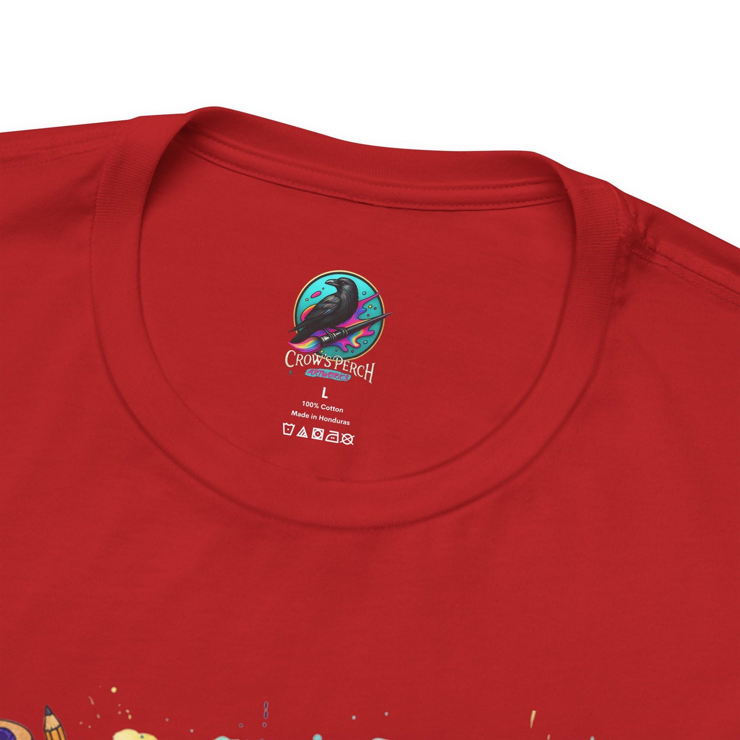 Professional Overthinker T-Shirt - Colorful Watercolor Graphic Tee Printify