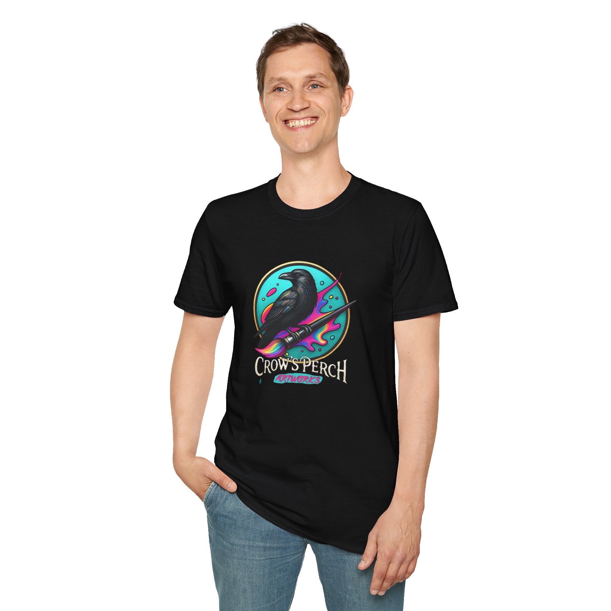 Crow's Perch Artworks Softstyle T-Shirt Printify