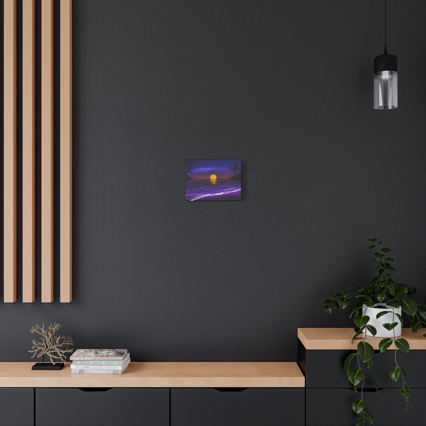 Amethyst Shore - Canvas Print