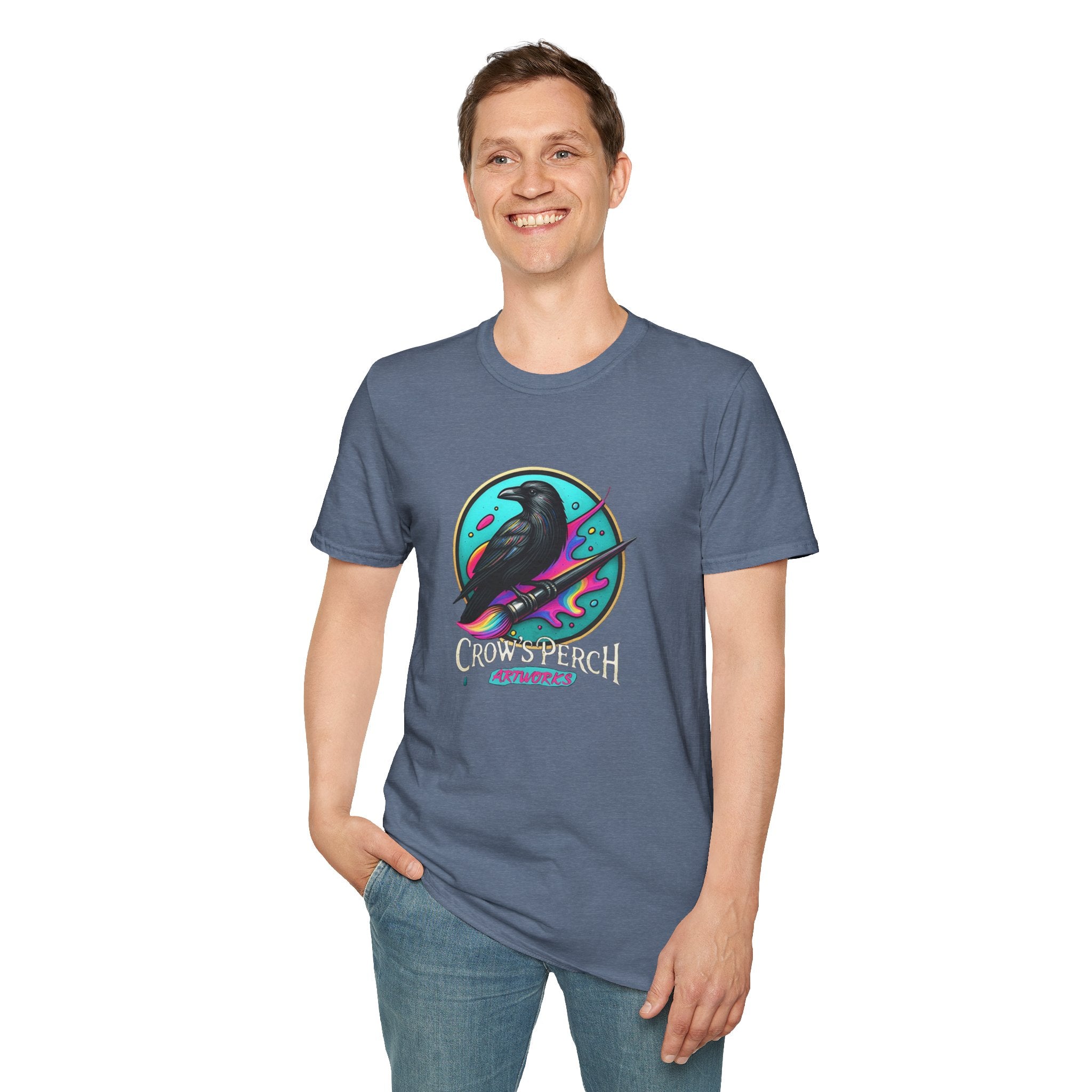 Crow's Perch Artworks Softstyle T-Shirt Printify