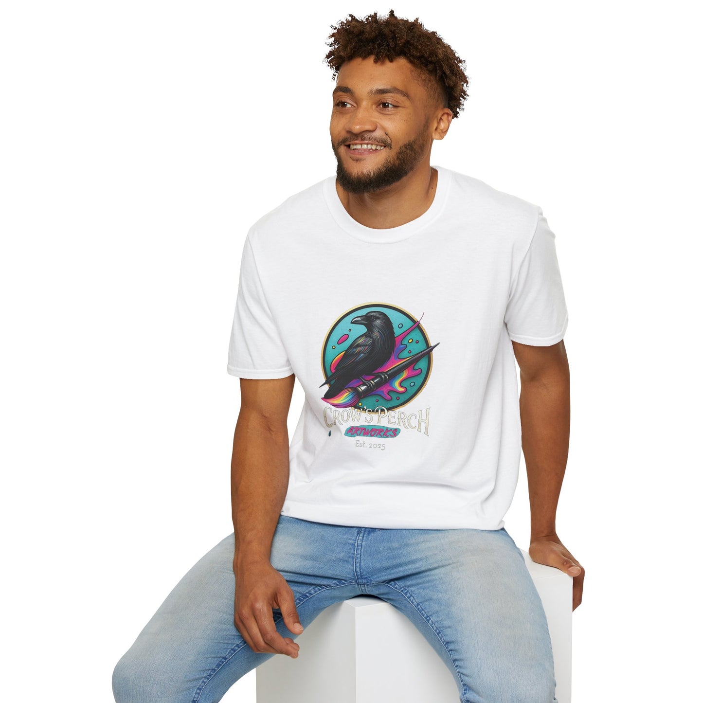 Crow's Perch Artworks Unisex Softstyle T-Shirt