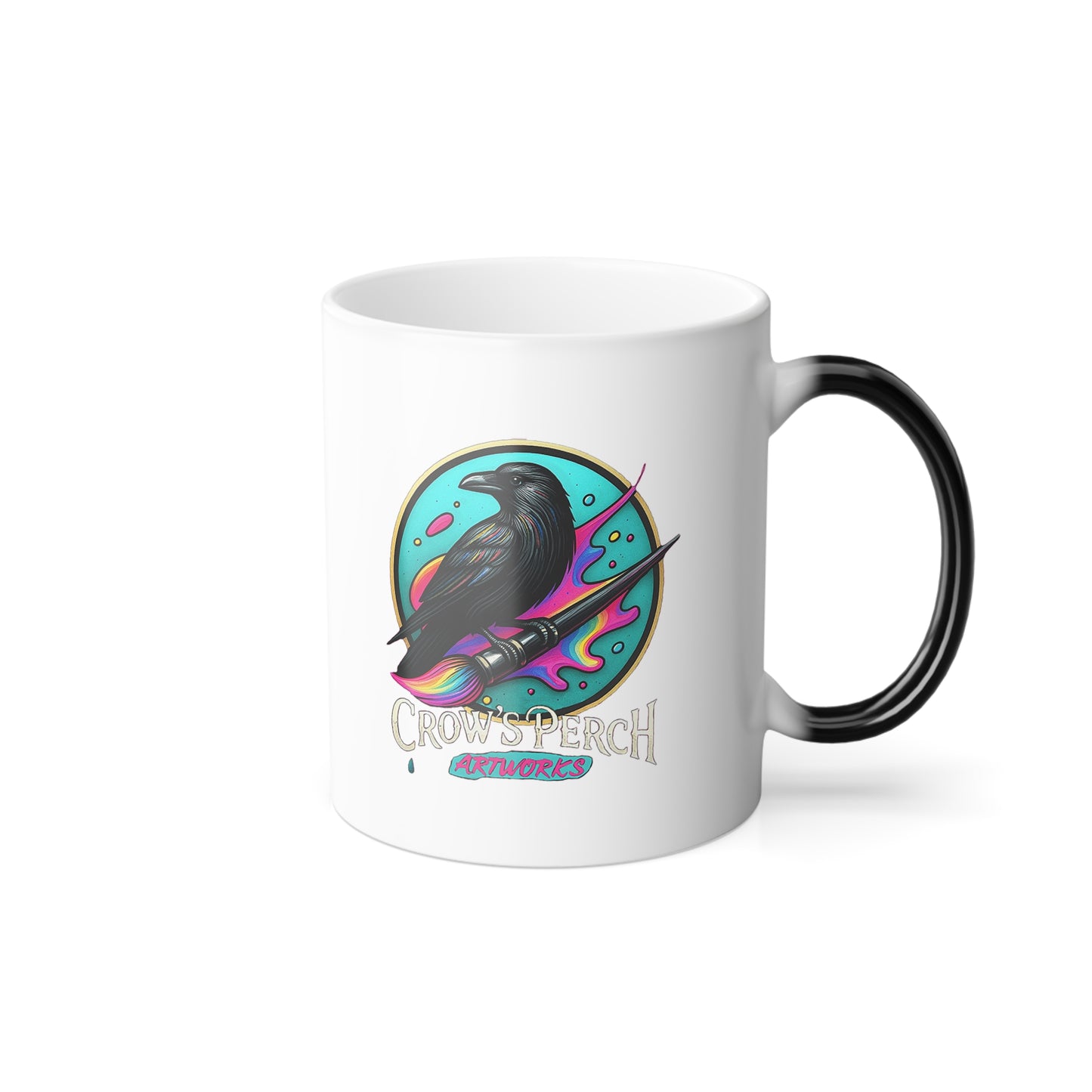 Crow's Perch Artworks Heat-Activated 11oz Coffee Cup Printify