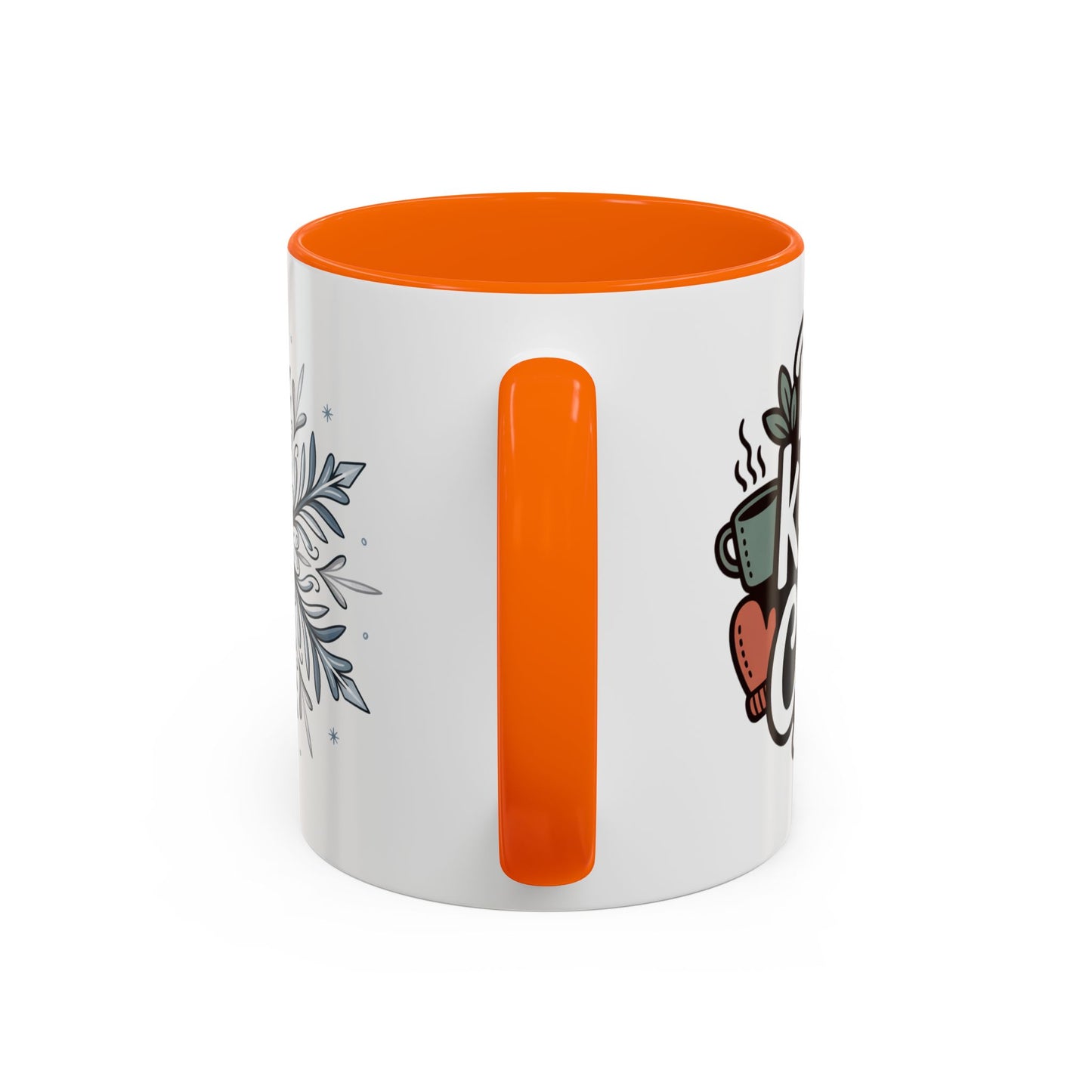 Cozy Winter Accent Coffee Mug - Perfect Gift for Hot Beverage Lovers, Seasonal Decor, Snowflake Design, Winter Mug, Holiday Cheer