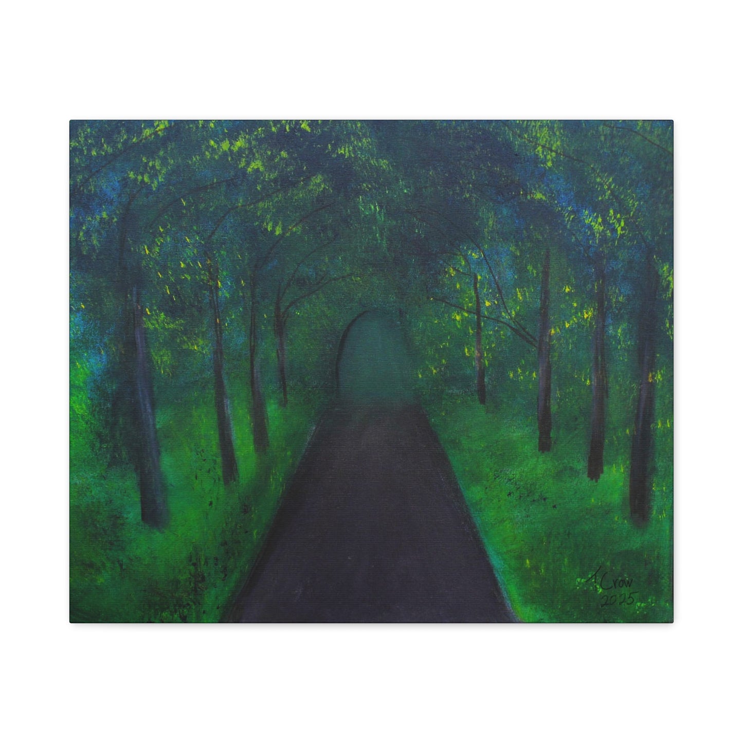 Mystical Forest Canvas Art - Stretched Matte Artwork for Home Decor