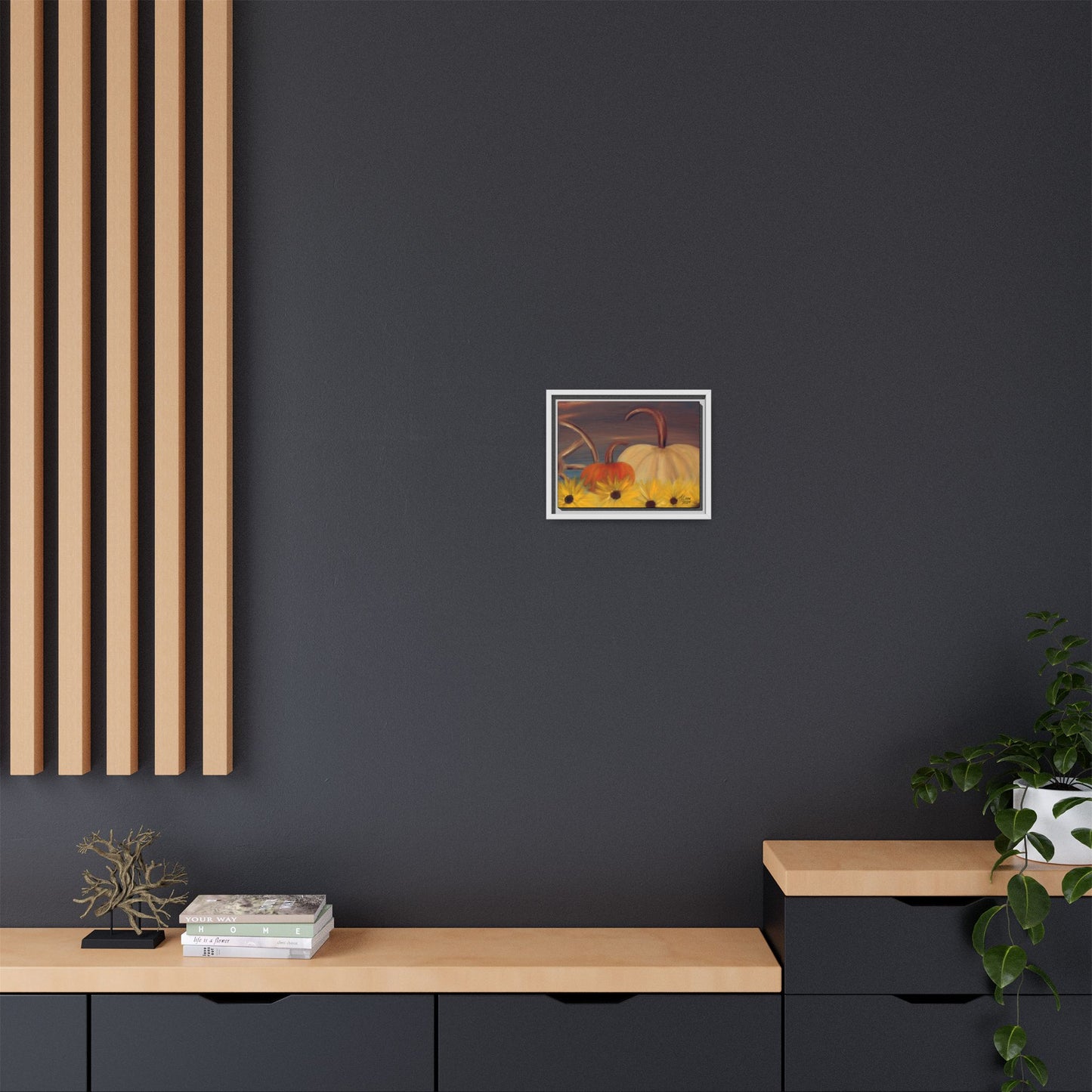 Golden Harvest - Framed Canvas Print