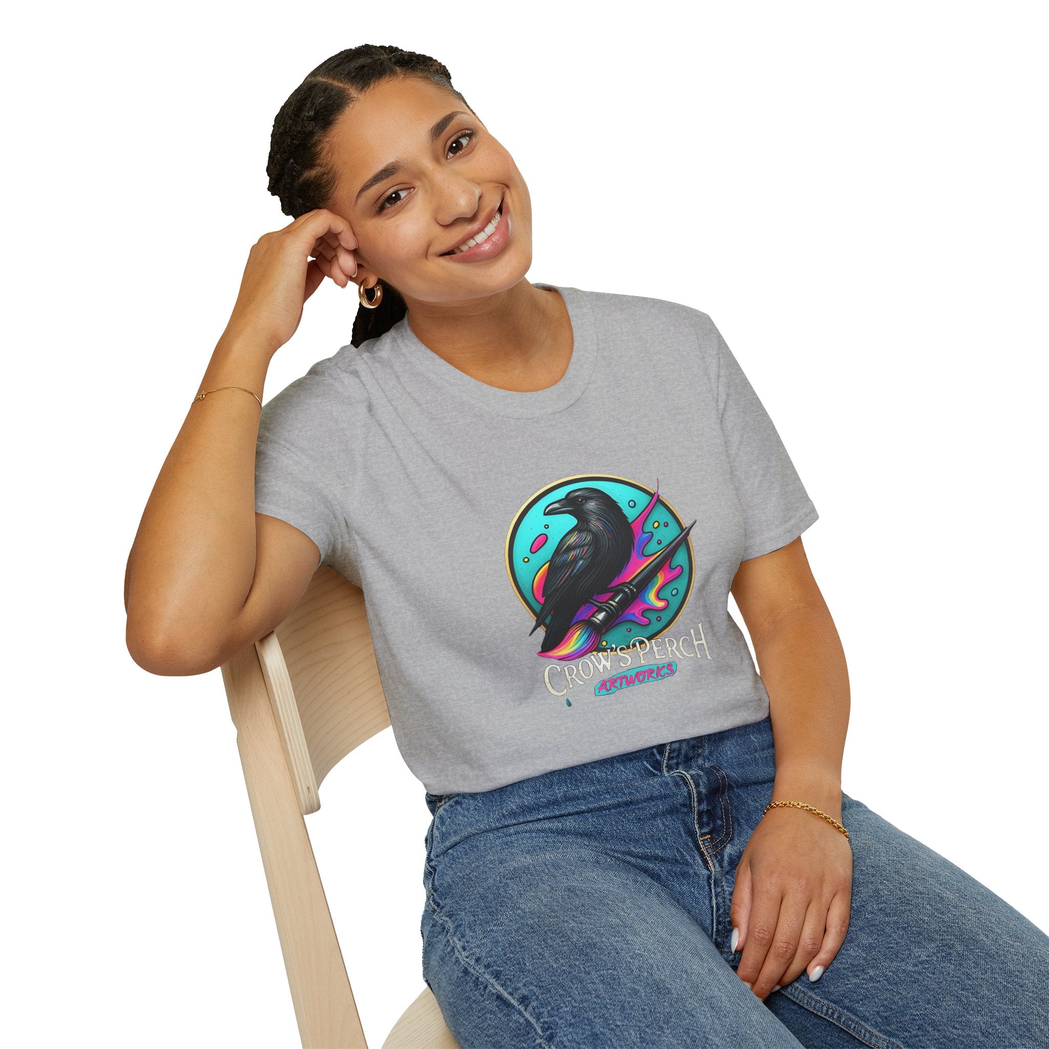 Crow's Perch Artworks Softstyle T-Shirt Printify