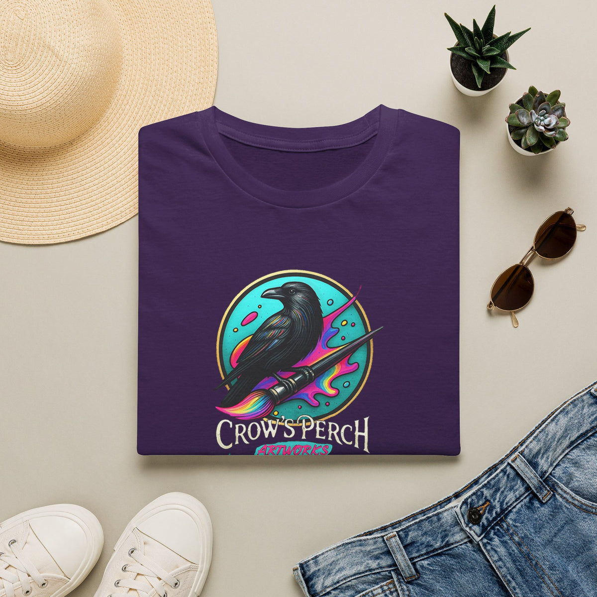 Crow's Perch Artworks Softstyle T-Shirt Printify