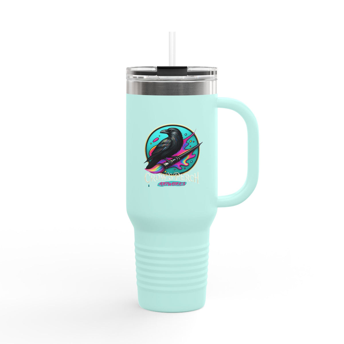 Crow's Perch Artworks Insulated Travel Mug, 40oz