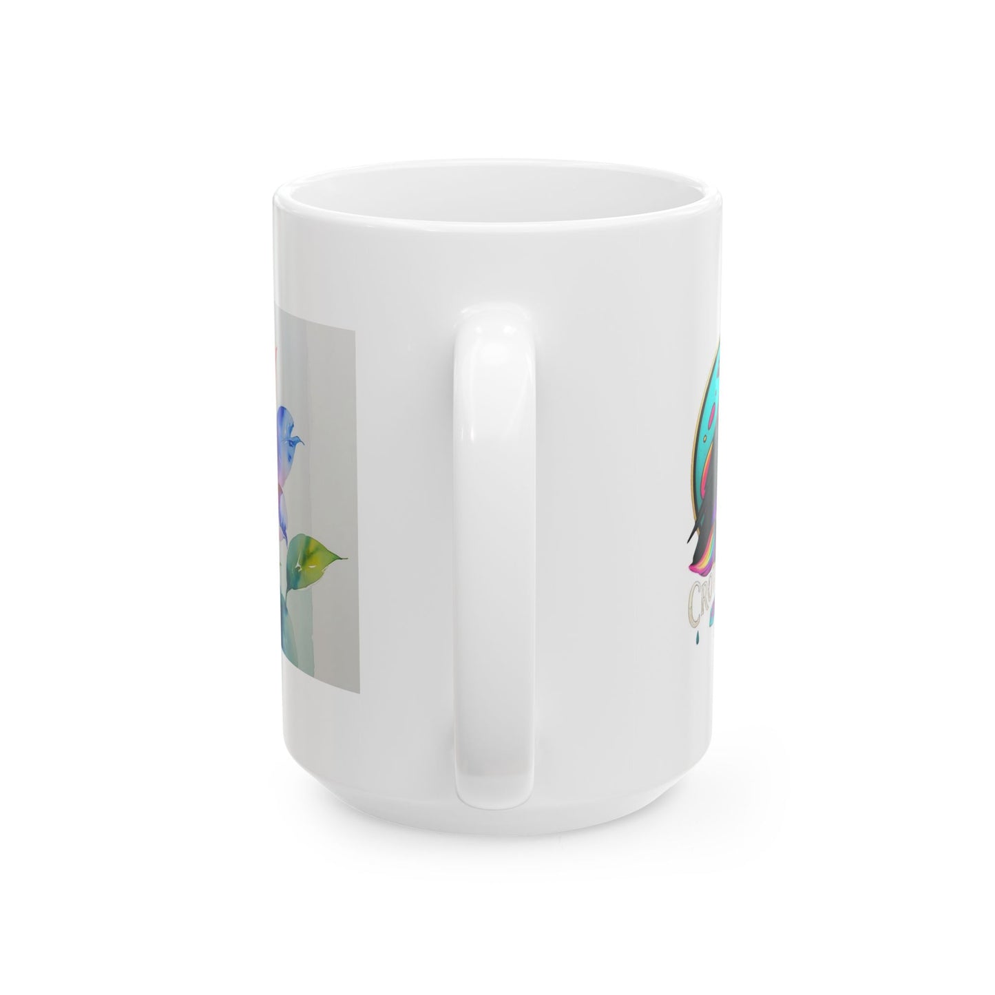 Crow's Perch Artworks Ceramic Mug - Artistic Coffee Cup, Home Decor, Cozy Beverage Holder