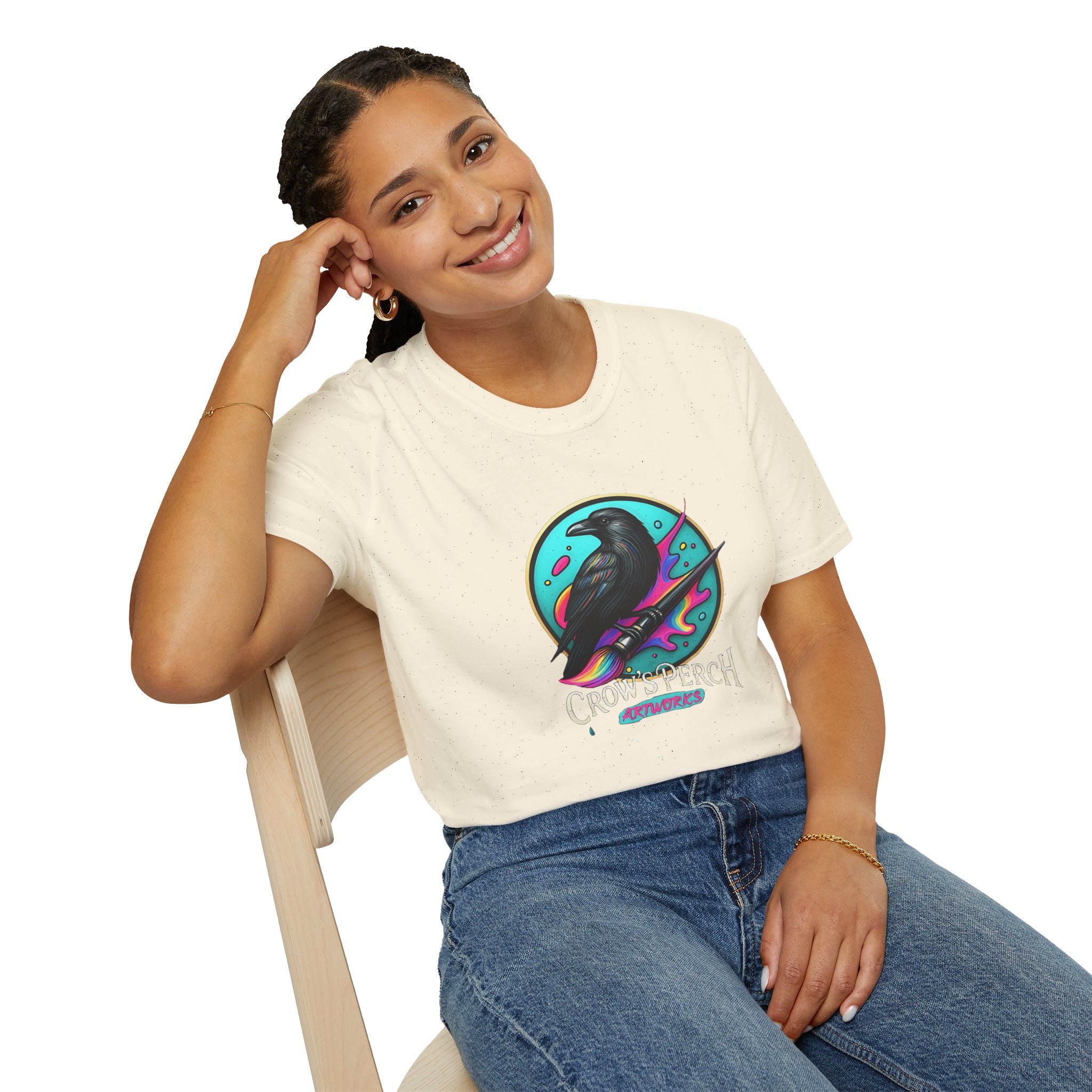 Crow's Perch Artworks Softstyle T-Shirt Printify